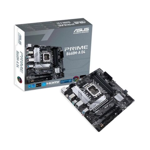 Материнская плата ASUS PRIME B660M-A D4-CSM - Нулевой остаток (Feed)  - Нулевой остаток (Feed) 
