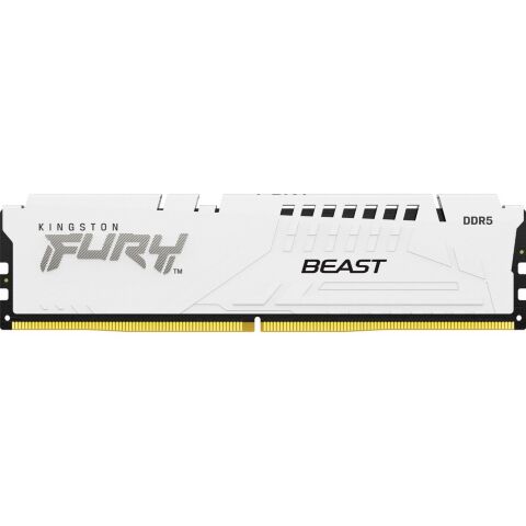 Модуль памяти для компьютера DDR5 16GB 5600 MHz FURY Beast White Kingston Fury (ex.HyperX) (KF556C40BW-16) - Модули памяти для компьютера  - Модули памяти для компьютера 