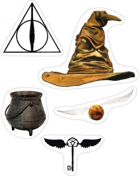 Наклейки ABYstyle Harry Potter Magical Objects 2 страницы (Гарри Поттер) - -