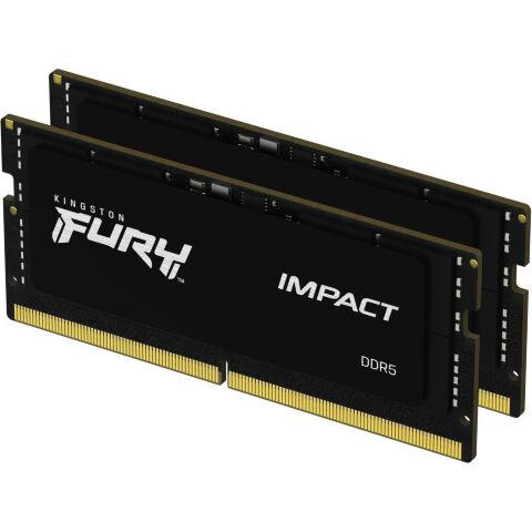 Модуль памяти для ноутбука SoDIMM DDR5 32GB (2x16GB) 4800 MHz Kingston Fury (ex.HyperX) (KF548S38IBK2-32) - Модули памяти к ноутбукам  - Модули памяти к ноутбукам 