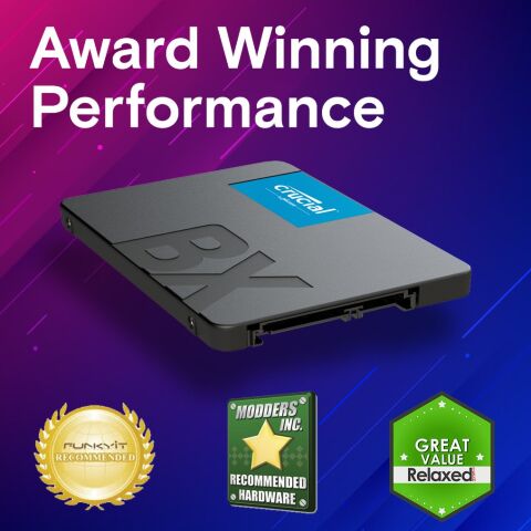 Накопитель SSD 2.5" 4TB Micron (CT4000BX500SSD1) - Внутренние SSD  - Внутренние SSD 