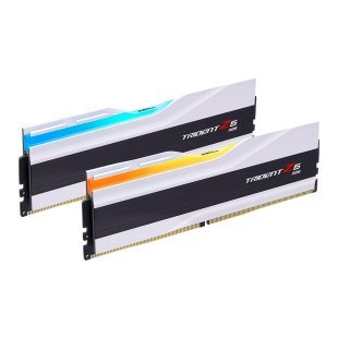 Модуль памяти для компьютера DDR5 32GB (2x16GB) 7200 MHz Trident Z5 RGB Matte White G.Skill (F5-7200J3445G16GX2-TZ5RW)