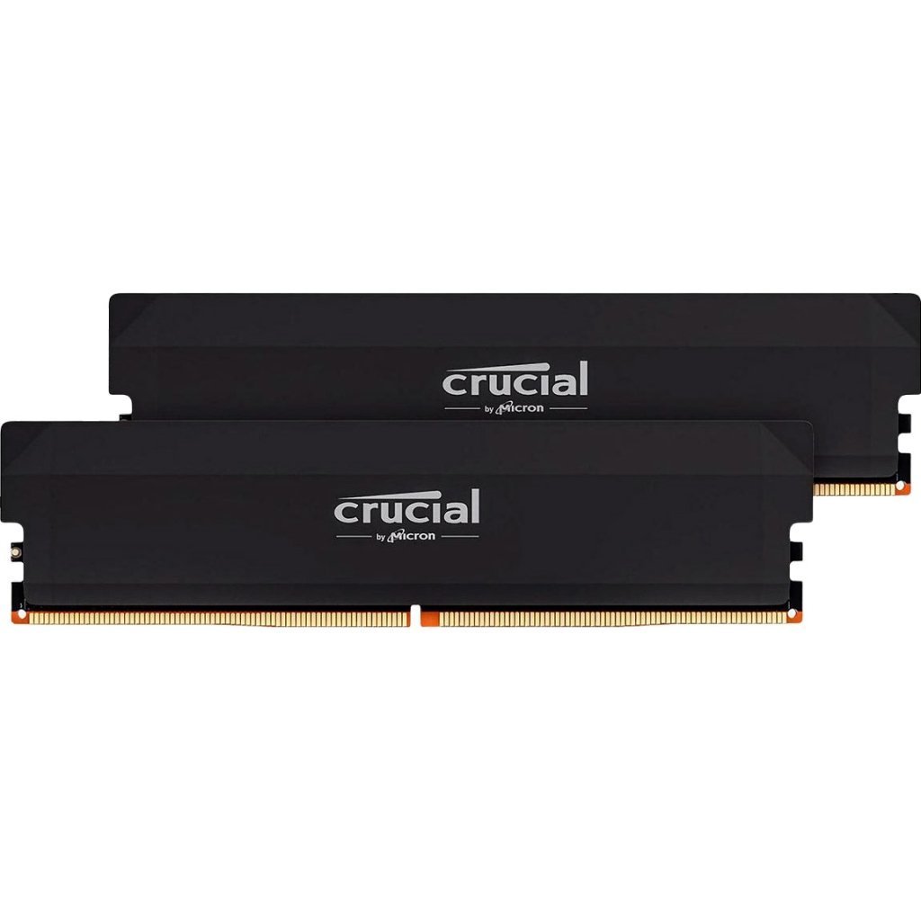Модуль памяти для компьютера DDR5 64GB (2x32GB) 6400 MHz Micron (CP2K32G64C40U5B)