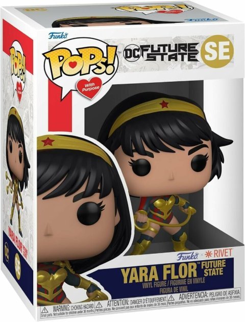 Фігурка Funko DC Heroes Pops with Purpose Rivet Yara Flor фанко SE - -