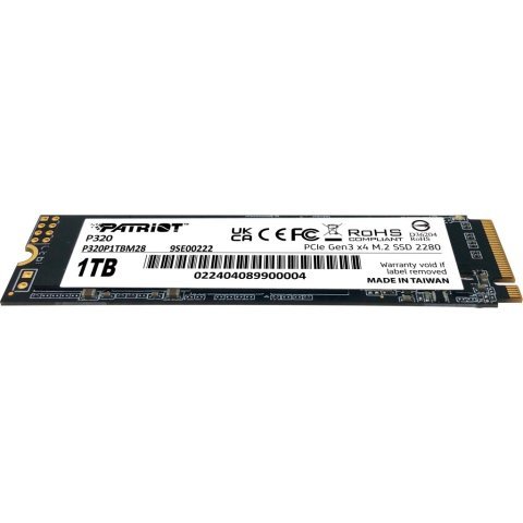 Накопитель SSD M.2 2280 1TB Patriot (P320P1TBM28) - Нулевой остаток (Feed) - Нулевой остаток (Feed)