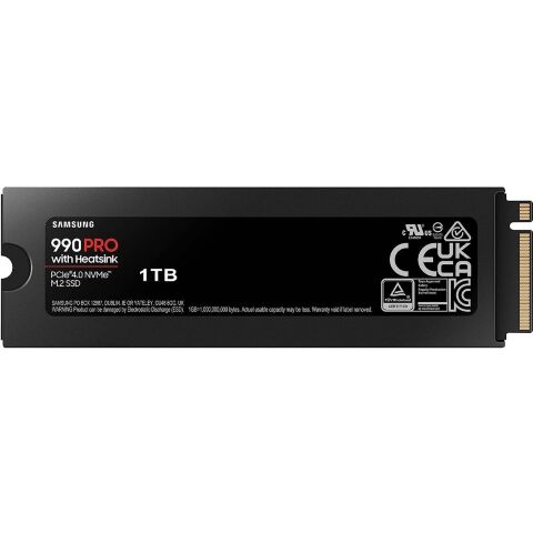 Накопитель SSD M.2 2280 1TB 990 PRO with Heatsink Samsung (MZ-V9P1T0GW) - Нулевой остаток (Feed) - Нулевой остаток (Feed)