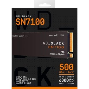 Накопитель SSD M.2 2280 500GB SN7100 WD (WDS500G4X0E)