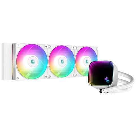 Система жидкостного охлаждения Deepcool LS720 SE White (R-LS720-WHAMMM-G-1) - Нулевой остаток (Feed) - Нулевой остаток (Feed)