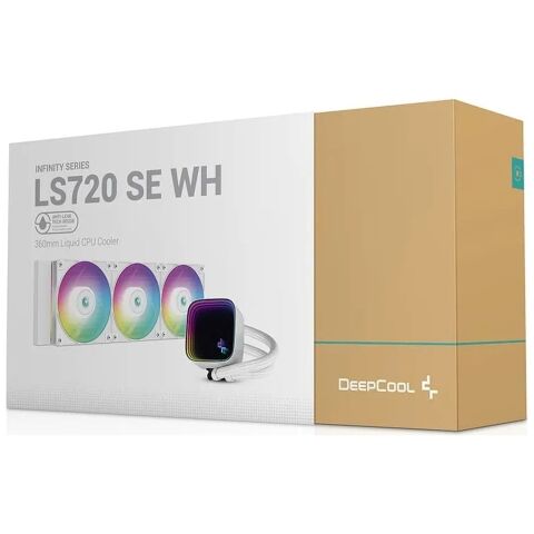 Система жидкостного охлаждения Deepcool LS720 SE White (R-LS720-WHAMMM-G-1) - Нулевой остаток (Feed) - Нулевой остаток (Feed)