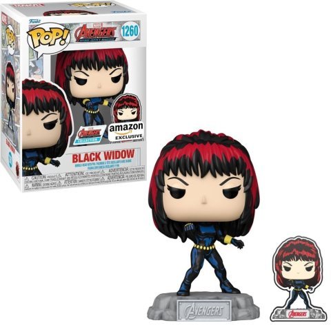 Фигурка Funko Marvel Black Widow фанко Чёрная вдова (Amazon Exclusive) 1260 - -
