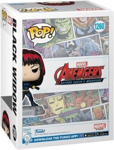 Фигурка Funko Marvel Black Widow фанко Чёрная вдова (Amazon Exclusive) 1260
