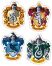 Наклейки ABYstyle Harry Potter Hogwarts Houses (Гаррі Поттер) Хогвартс -   -  