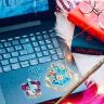 Наклейки ABYstyle Harry Potter Hogwarts Houses (Гаррі Поттер) Хогвартс