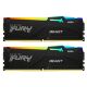Модуль памяти для компьютера DDR5 32GB (2x16GB) 6000 MHz Beast RGB EXPO Kingston Fury (ex.HyperX) (KF560C30BBEAK2-32) - Модули памяти для компьютера  - Модули памяти для компьютера 