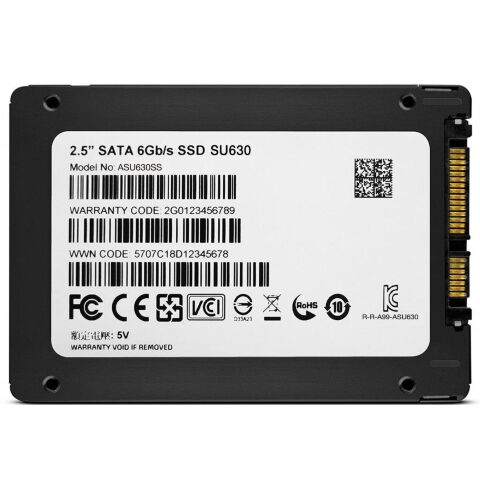 Накопитель SSD 2.5" 240GB ADATA (ASU630SS-240GQ-R) - Внутренние SSD  - Внутренние SSD 