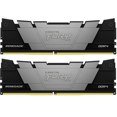 Модуль памяти для компьютера DDR4 64GB (2x32GB) 3200 MHz Fury Renegade Black Kingston Fury (ex.HyperX) (KF432C16RB2K2/64) - Нулевой остаток (Feed) - Нулевой остаток (Feed)