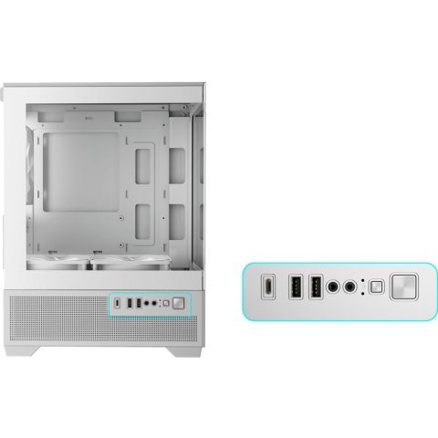 Корпус Gamdias AURA GC9M ELITE WH ARGB (4711514503142) - Нулевой остаток (Feed)  - Нулевой остаток (Feed) 