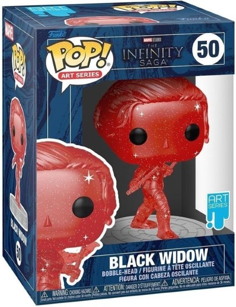 Фігурка Funko Pop Artist Series: Marvel Infinity Saga Black Widow (Exclusive) фанко Чорна вдова 50 - -
