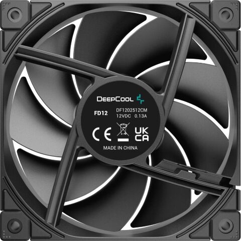 Кулер для корпуса Deepcool FD12-3 IN 1 (R-FD12-BKNPN3-G) - Нулевой остаток (Feed) - Нулевой остаток (Feed)