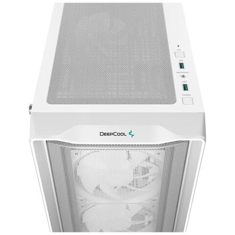 Корпус для ПК Deepcool CC560 Mesh V2 White (R-CC560-WHAMA4-G-2) - Нулевой остаток (Feed) - Нулевой остаток (Feed)