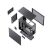Корпус для ПК JONSBO D41 MESH Black - Корпуса - Корпуса
