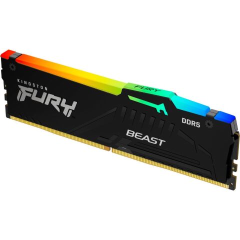 Модуль памяти для компьютера DDR5 32GB 6000 MHz Beast RGB EXPO Kingston Fury (ex.HyperX) (KF560C30BBEA-32) - Нулевой остаток (Feed)  - Нулевой остаток (Feed) 