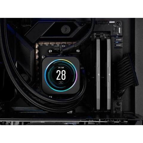 Модуль памяти для компьютера DDR5 32GB (2x16GB) 5600 MHz Vengeance Cool Gray Corsair (CMK32GX5M2B5600Z36) - Нулевой остаток (Feed) - Нулевой остаток (Feed)