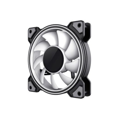 Кулер для корпуса Gamemax Dual Ring Infinity BK - Вентиляторы к корпусам  - Вентиляторы к корпусам 