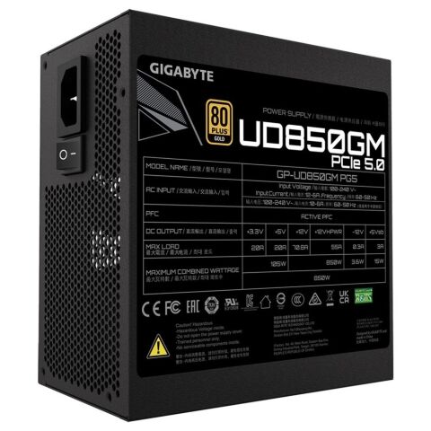 Блок питания GIGABYTE 850W (GP-UD850GM PG5) - Нулевой остаток (Feed) - Нулевой остаток (Feed)