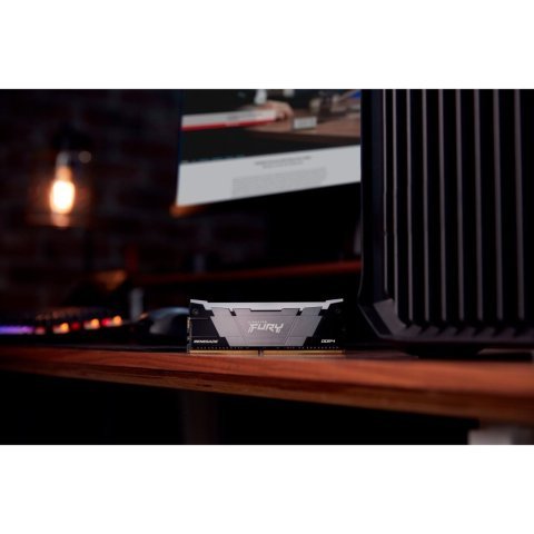 Модуль памяти для компьютера DDR4 32GB 3600 MHz Renegade RGB Kingston Fury (ex.HyperX) (KF436C18RB2A/32) - Нулевой остаток (Feed) - Нулевой остаток (Feed)