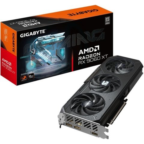 Видеокарта GIGABYTE Radeon RX 9060 XT 8Gb GAMING (GV-R9060XTGAMING-8GD) - Видеокарты - Видеокарты