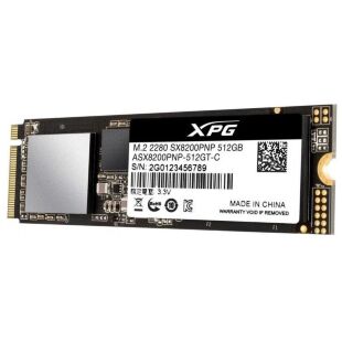 Накопитель SSD M.2 2280 512GB ADATA (ASX8200PNP-512GT-C)