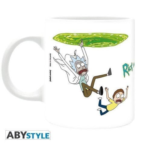 Кружка Rick and Morty Portal 2 Ceramic Mug Чашка Рик и Морти 320 ml - -