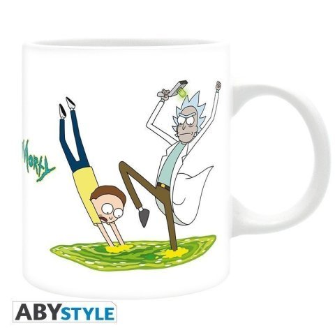 Кружка Rick and Morty Portal 2 Ceramic Mug Чашка Рик и Морти 320 ml - -