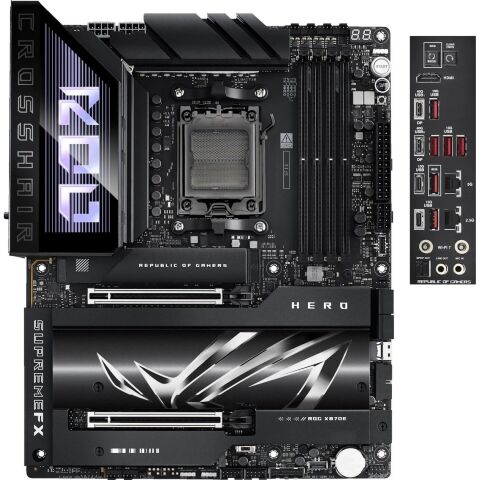 Материнская плата ASUS ROG CROSSHAIR X870E HERO - Нулевой остаток (Feed)  - Нулевой остаток (Feed) 