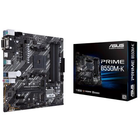 Материнская плата ASUS PRIME B550M-K - Системные (материнские) платы  - Системные (материнские) платы 