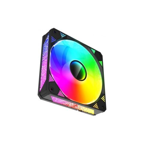 Кулер для корпуса Zezzio ZF-B120 COLORFUL - Нулевой остаток (Feed) - Нулевой остаток (Feed)