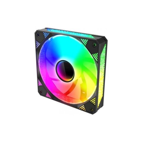 Кулер для корпуса Zezzio ZF-B120 COLORFUL - Нулевой остаток (Feed) - Нулевой остаток (Feed)