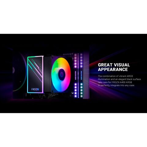 Кулер для процессора ID-Cooling FROZN A400 ARGB - Нулевой остаток (Feed) - Нулевой остаток (Feed)