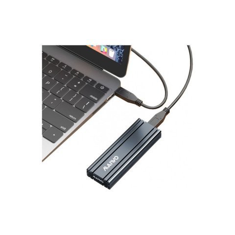 Карман внешний Maiwo M.2 SSD NVMe (PCIe) — USB 3.1 Type-C (K1686P space grey) - Аксессуары к HDD - Аксессуары к HDD