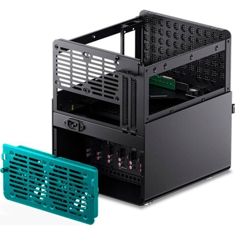 Корпус для ПК JONSBO N3 Black - Нулевой остаток (Feed) - Нулевой остаток (Feed)