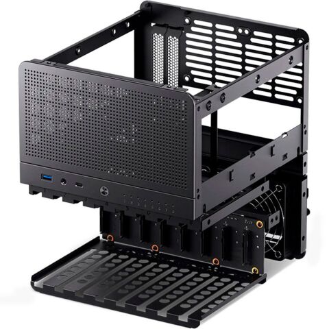 Корпус для ПК JONSBO N3 Black - Нулевой остаток (Feed) - Нулевой остаток (Feed)