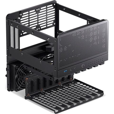 Корпус для ПК JONSBO N3 Black - Нулевой остаток (Feed) - Нулевой остаток (Feed)