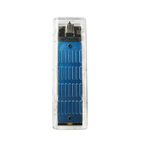 Карман внешний Dynamode M.2 SSD NVMe/SATA combo ч-з USB3.2 GEN2 Type-C (DM-CAD-SSD09) - Аксессуары к HDD  - Аксессуары к HDD 