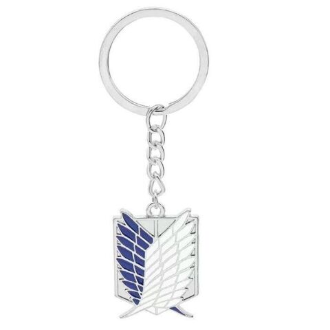 Брелок емблема Розвідкорпус Атака Титанів Attack on Titan метал - -