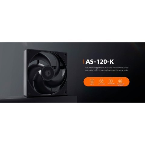 Кулер для корпуса ID-Cooling AS-120-K - Нулевой остаток (Feed) - Нулевой остаток (Feed)