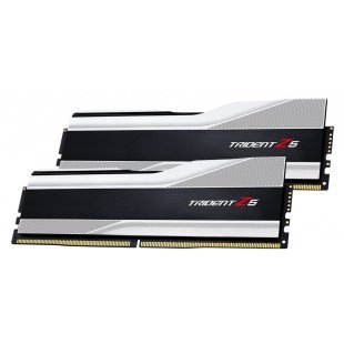 Модуль памяти для компьютера DDR5 32GB (2x16GB) 6000 MHz Trident Z5 Silver G.Skill (F5-6000J3636F16GX2-TZ5S)