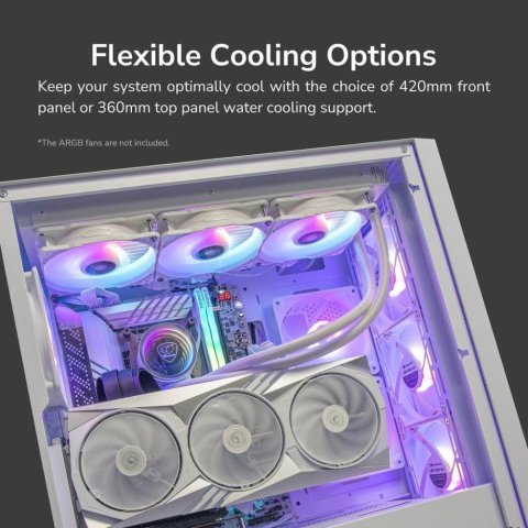 Корпус Cougar UNIFACE White - Нулевой остаток (Feed) - Нулевой остаток (Feed)