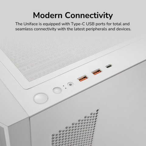 Корпус Cougar UNIFACE White - Нулевой остаток (Feed) - Нулевой остаток (Feed)