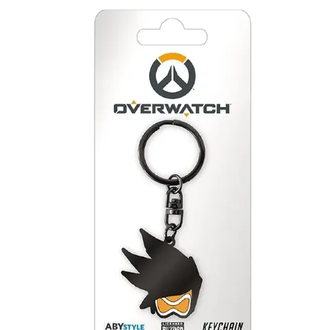 Брелок ABYstyle Overwatch Tracer Keychain (Овервотч Трейсер) 4 см - -